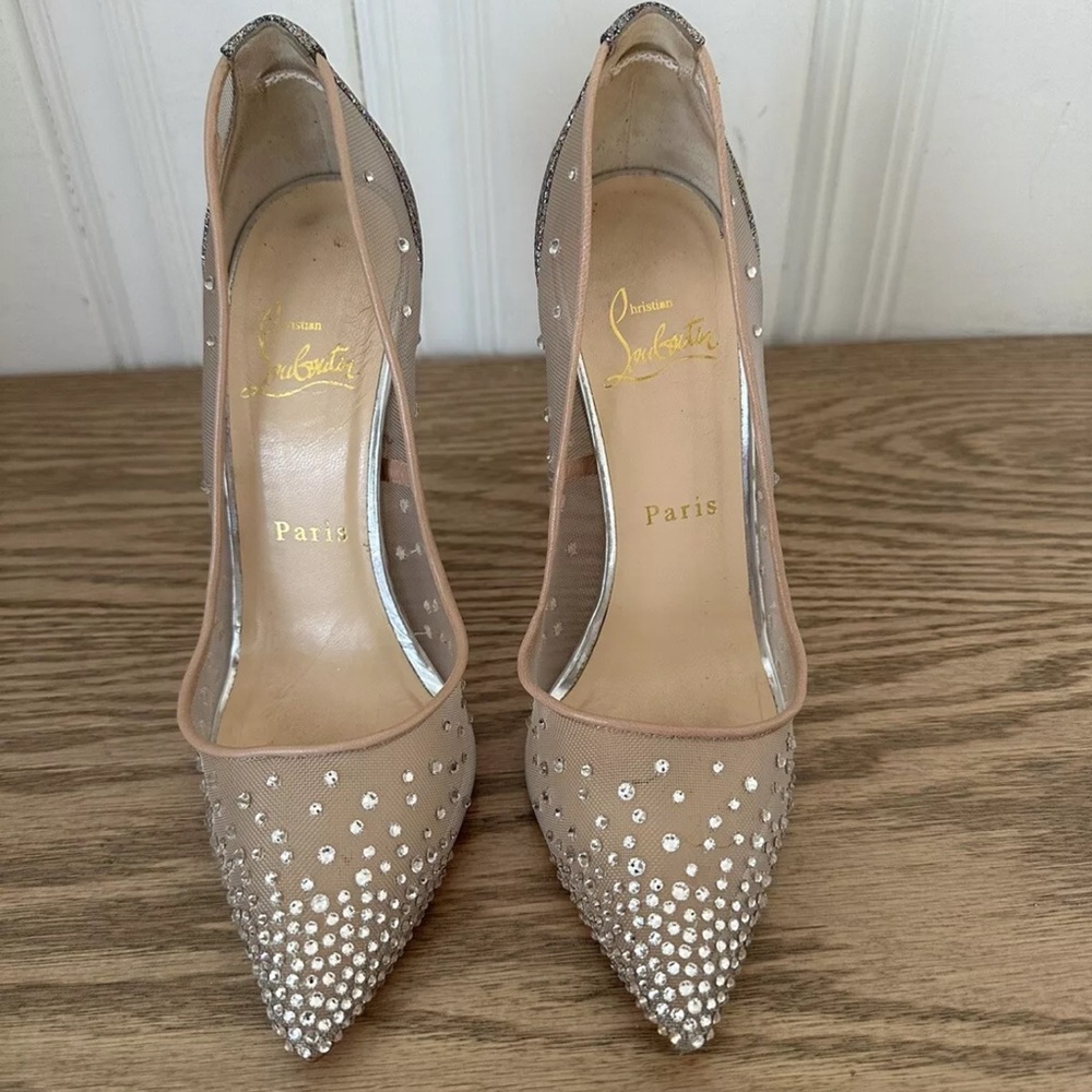 Christian Louboutin Strass Swarovski heels